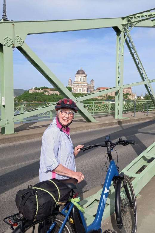 Szentendre by Bike: Self Guided Bike Rental Package! - Your bike setup: 30 gears, lights, phone mount, and pannier